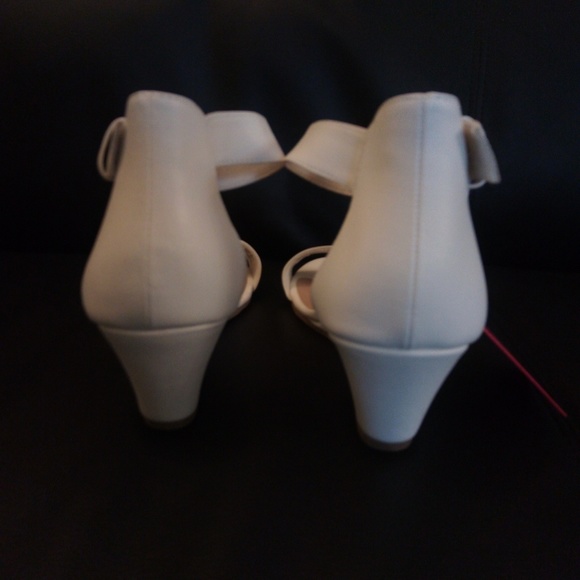 Dexflex 2 1/2" Wedge sandals White - Memory foam - Picture 3 of 5